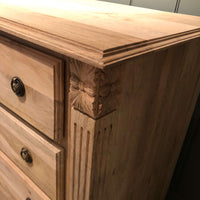 Natural Solid Wood Chest of Drawers