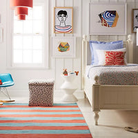 Seaside Solid Wood Bed