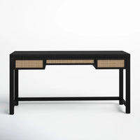 Solid Rattan Study Table - Chuk Chuk Villa