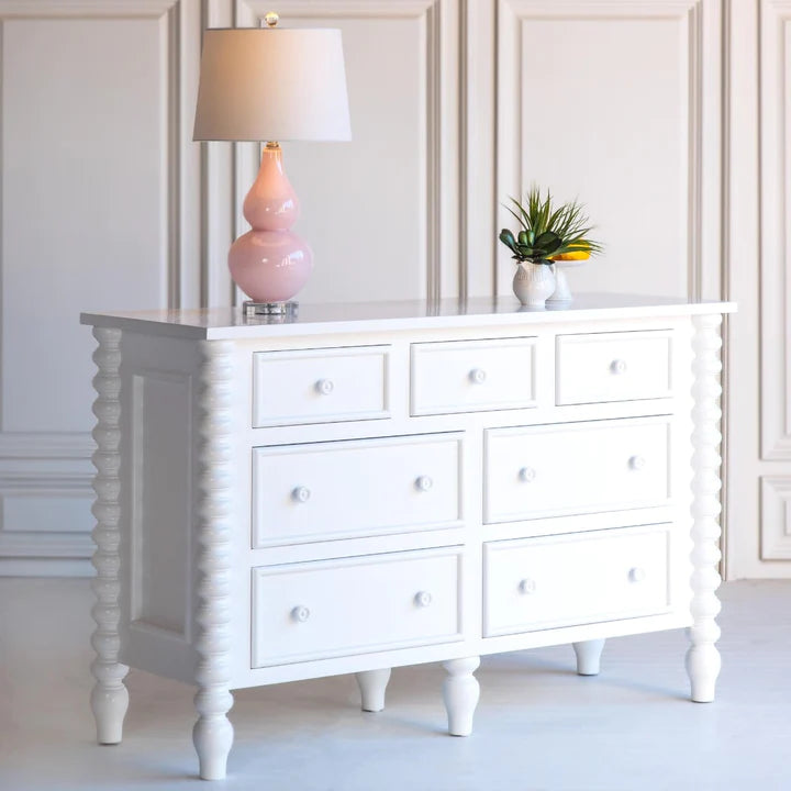 Mora Spindle Chest of Drawers