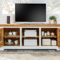 White Sands Solid Wood TV Stand