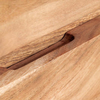 Bedside Table in Acacia Wood - Chuk Chuk Villa