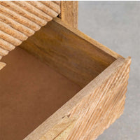 Bedside Table in Mango Wood - Chuk Chuk Villa