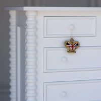 Mora Spindle Chest of Drawer-Tallboy