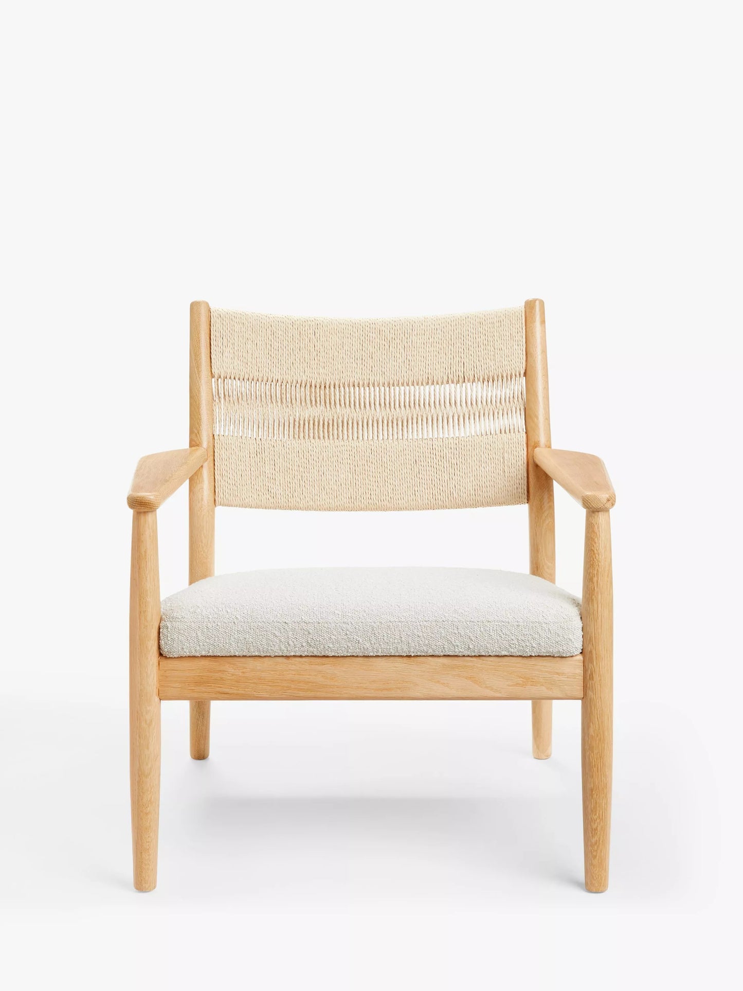 Natural Harmony Lounge Chair in Solid Wood