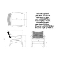 Natural Harmony Lounge Chair in Solid Wood