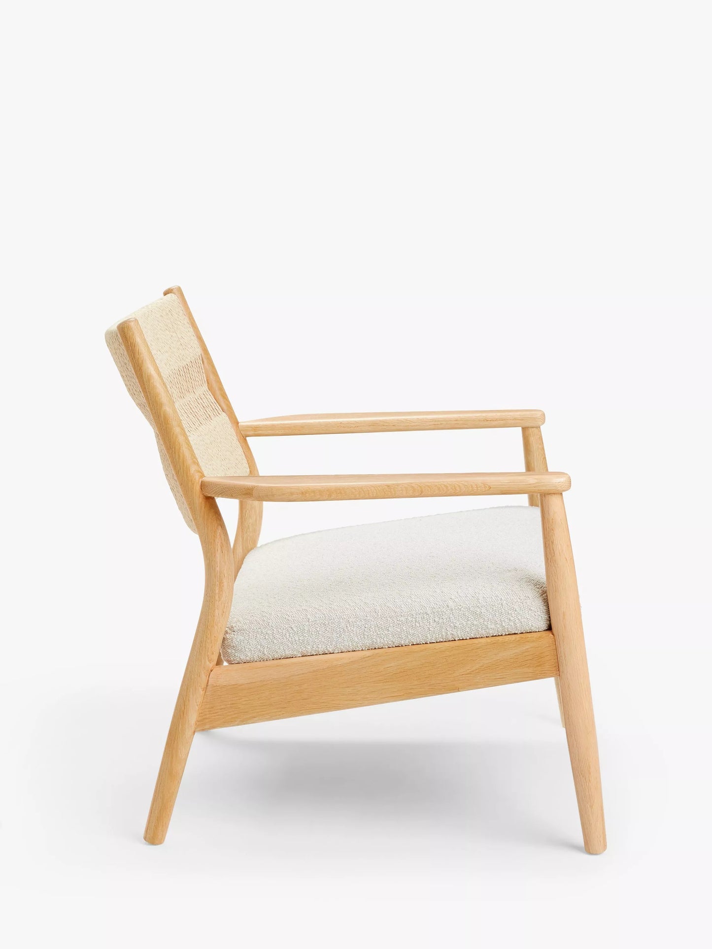 Natural Harmony Lounge Chair in Solid Wood