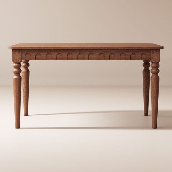 Canora Dining Table |Solid Wood |6 Seater