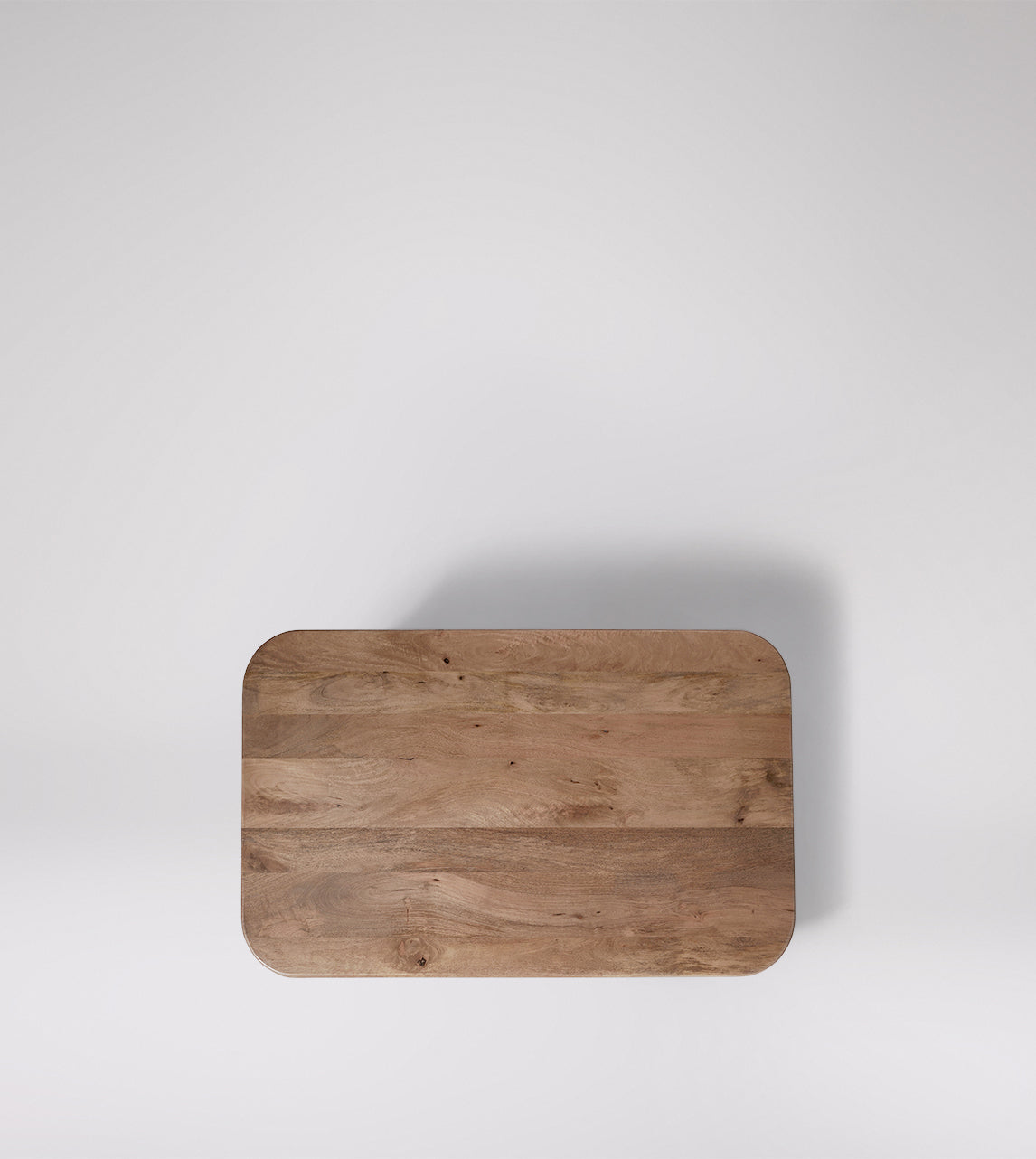 Baori Sphere Coffee Table | Mango Wood | Natural Finish | Maximalist Design | Curved Edge