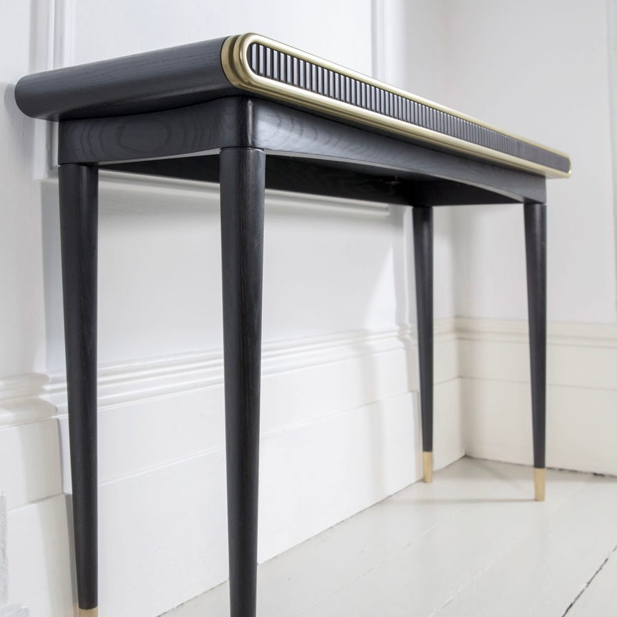 Gia Console Desk in Solid Wood