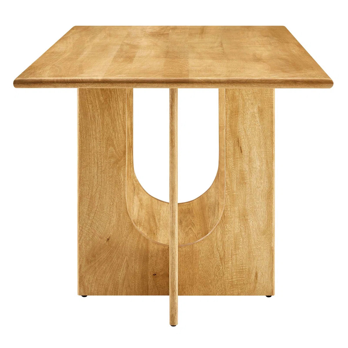 Rivora Dining Table |Solid Wood | Mango Wood | Honey Finish