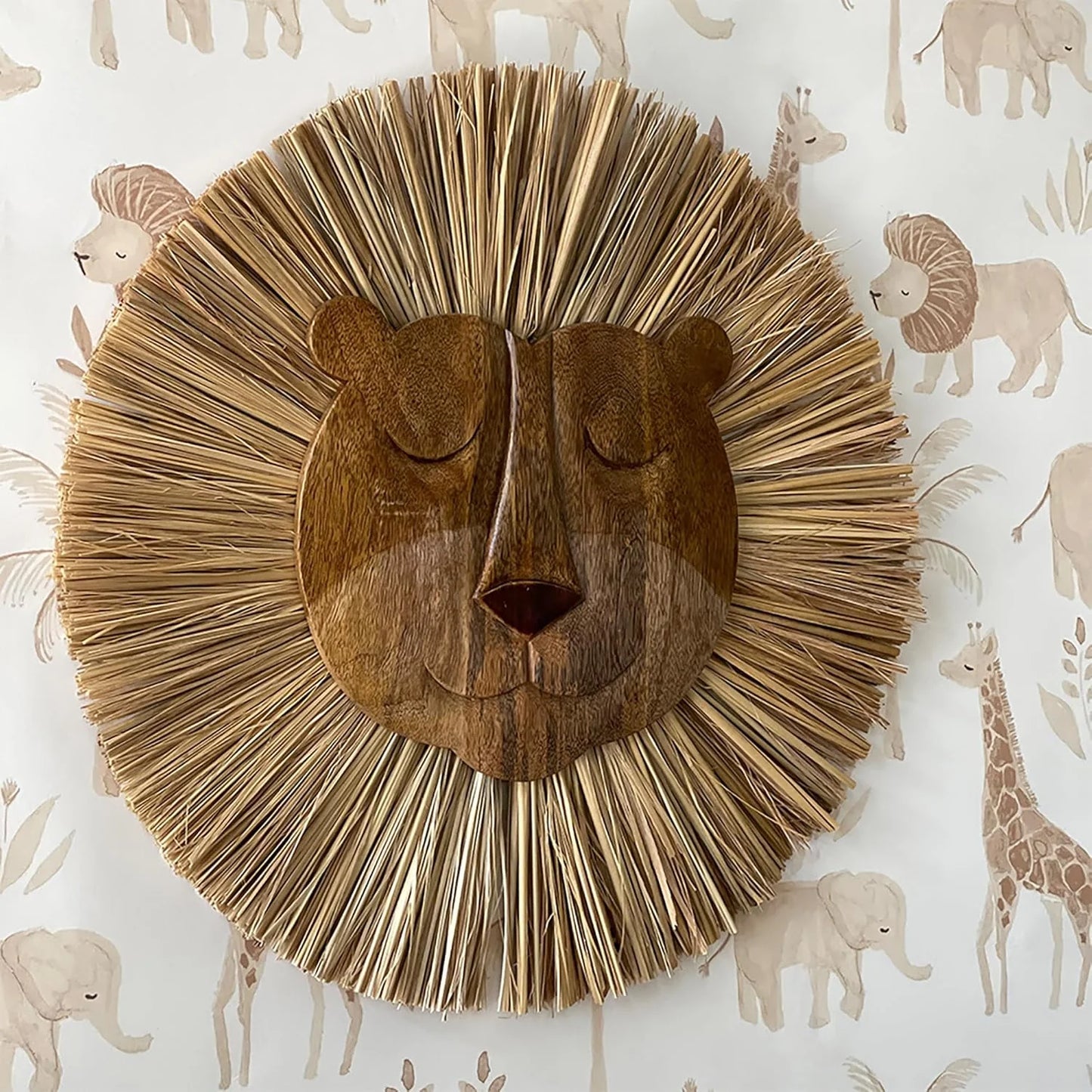 Safari Animal Wooden Wall Decor