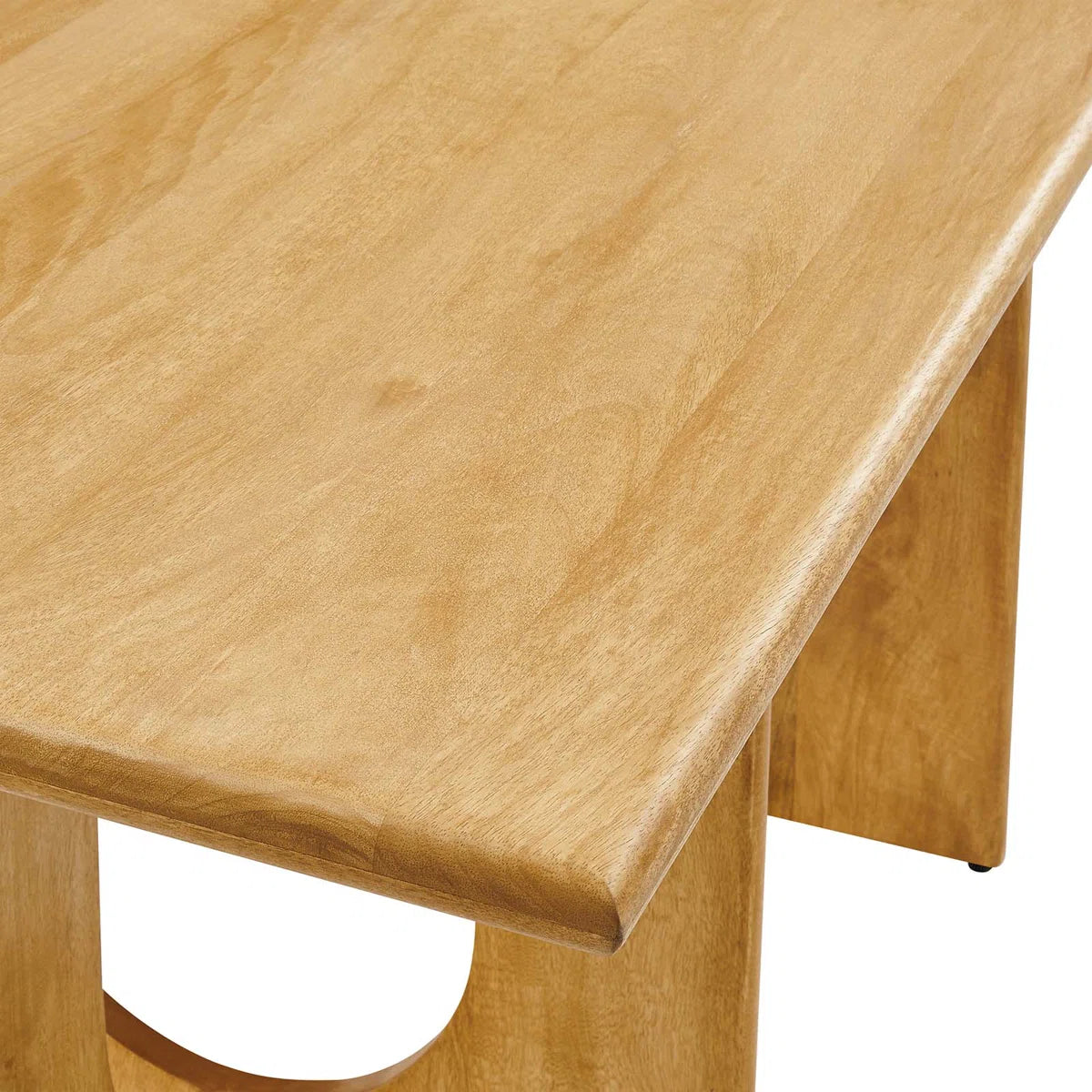 Rivora Dining Table |Solid Wood | Mango Wood | Honey Finish