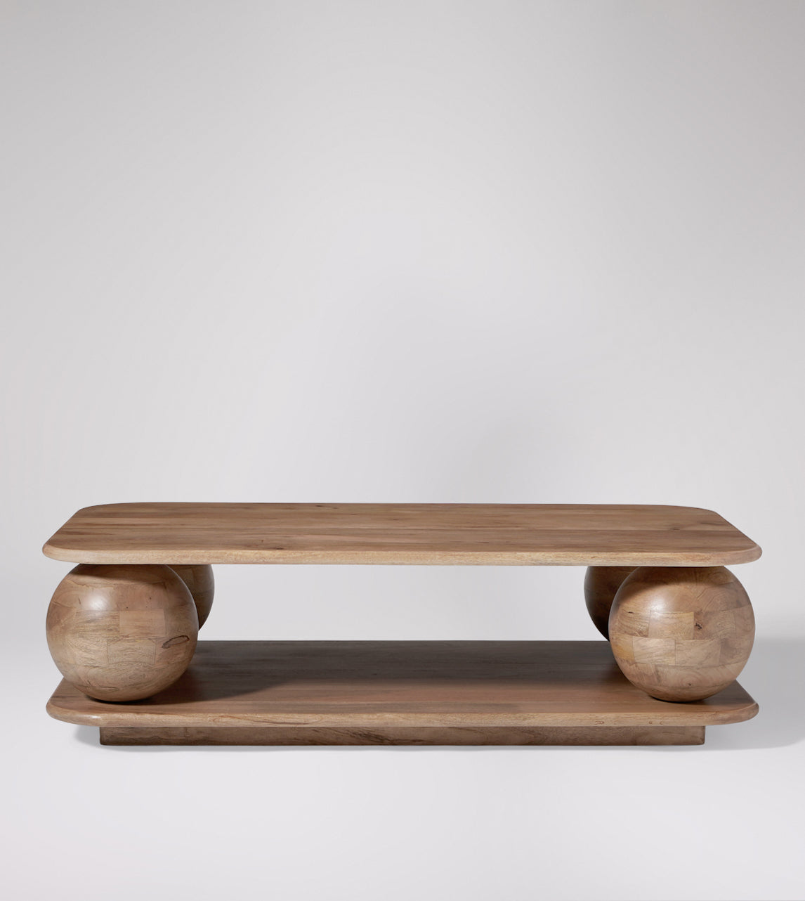 wooden coffee table 