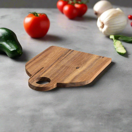 Brook Cutting Board in Acacia Solid Wood | Waterproof| Professional Use |Kitchen Use