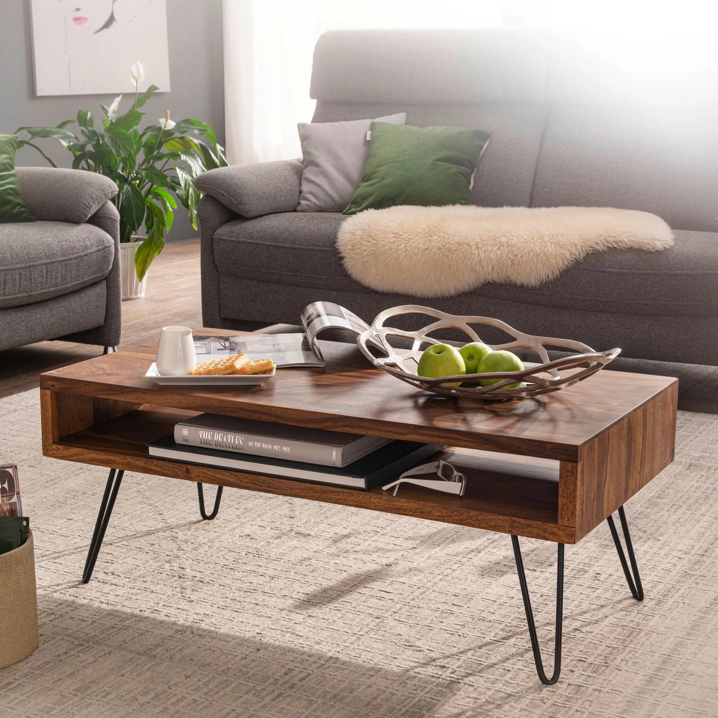 Anegam Coffee Table in Solid Wood