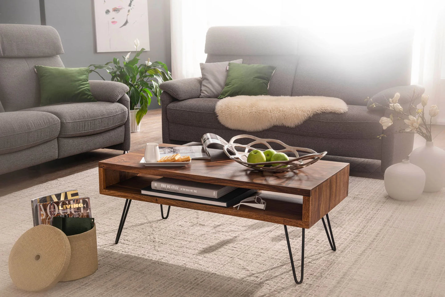 Anegam Coffee Table in Solid Wood