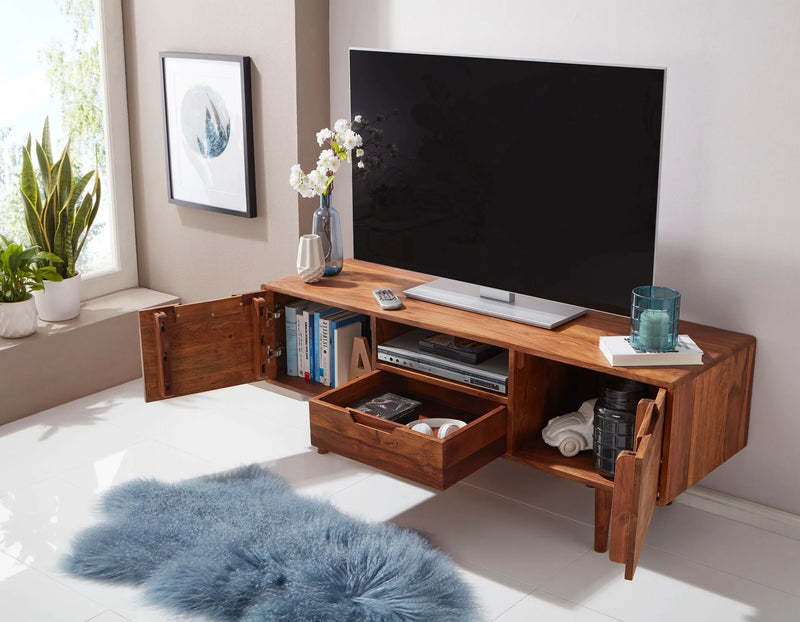 Aldred Solid Wood TV Cabinet