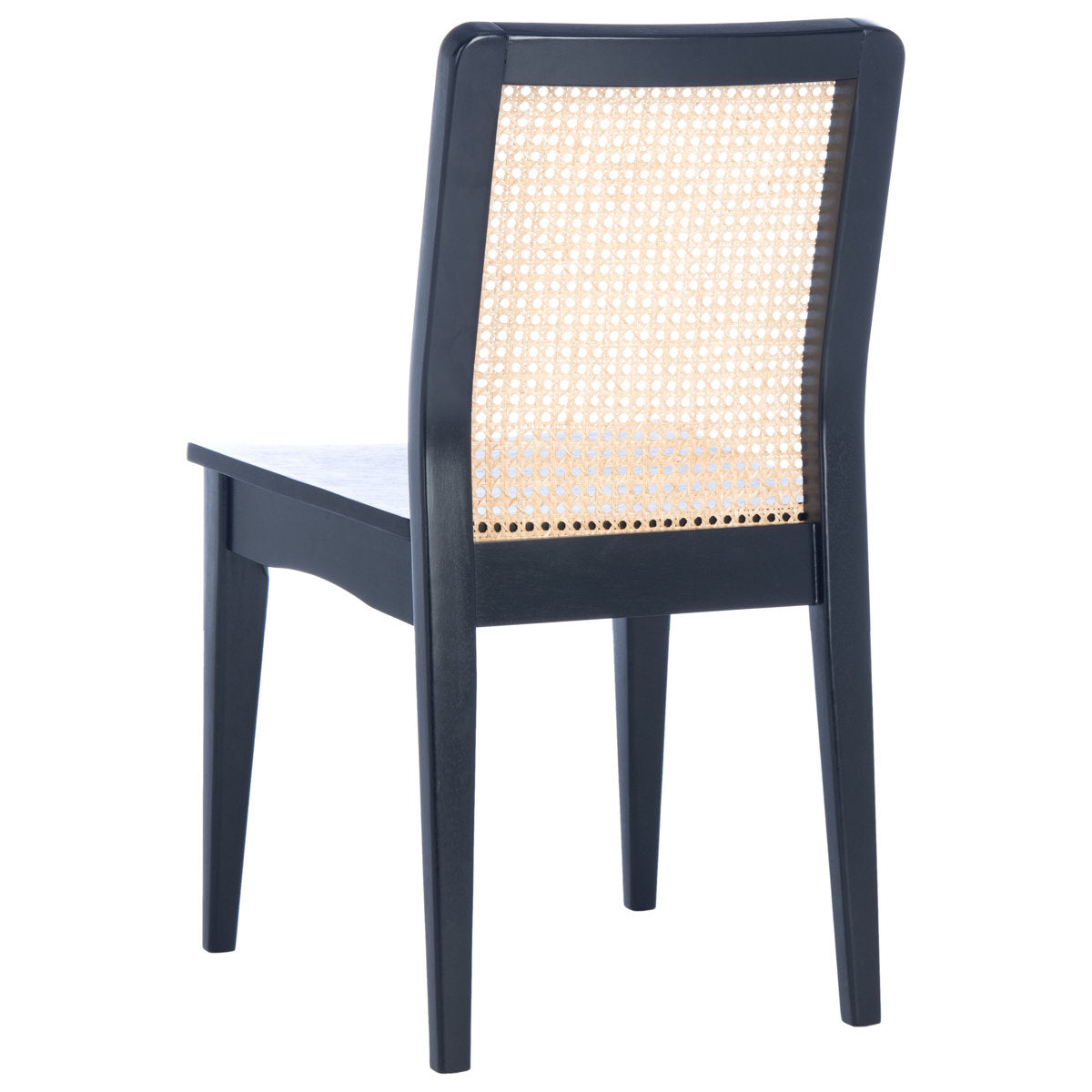 Alisha Solid Wood Rattan Dining Chair Set of 2