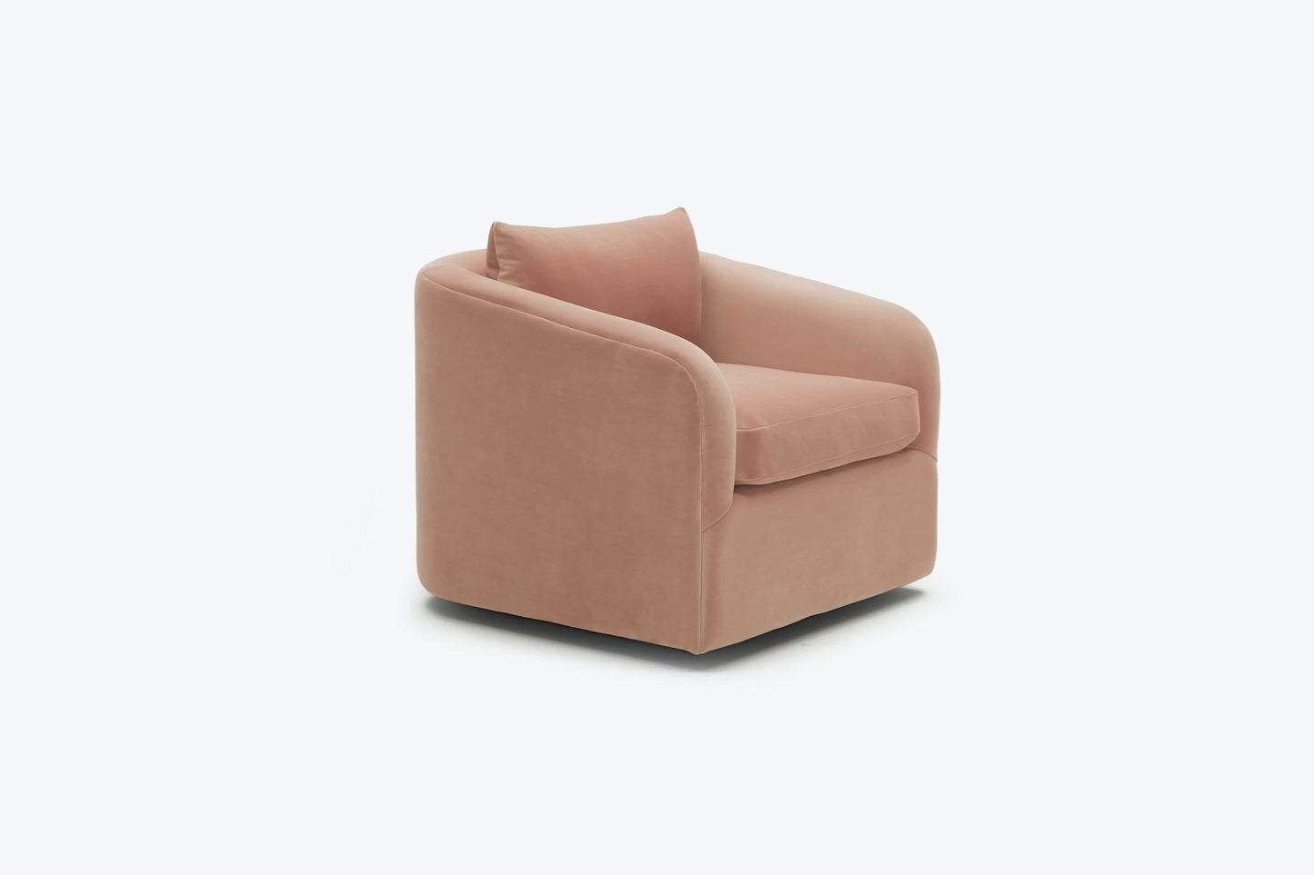 Amelia Armchair for Living Room in Pink Upholstery