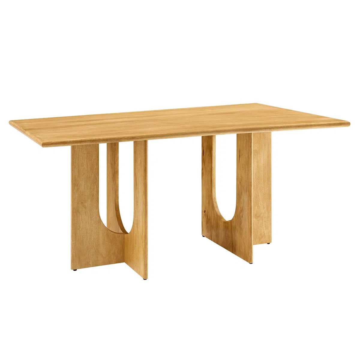 Rivora Dining Table |Solid Wood | Mango Wood | Honey Finish