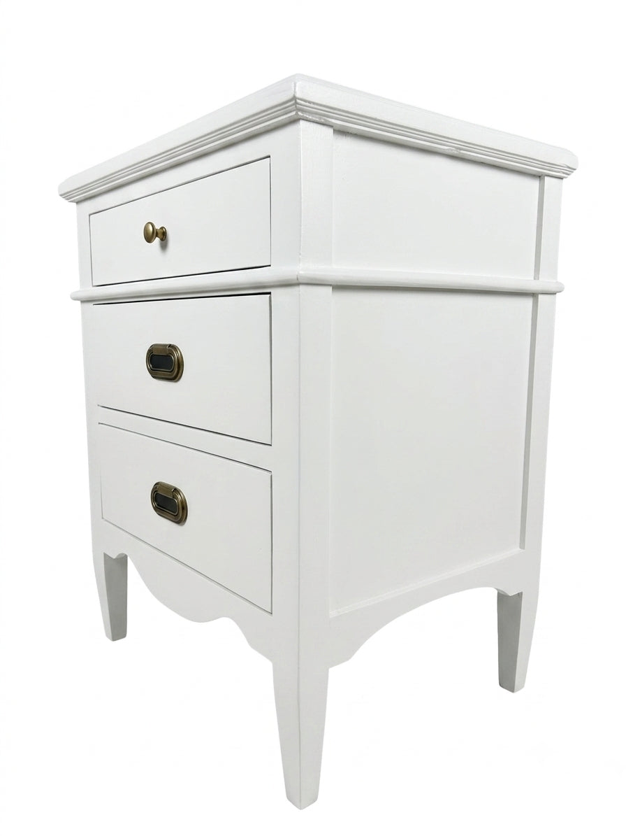 Beyonce Solid Wood Bedside Table