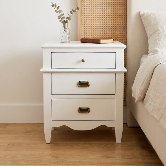 Beyonce Solid Wood Bedside Table