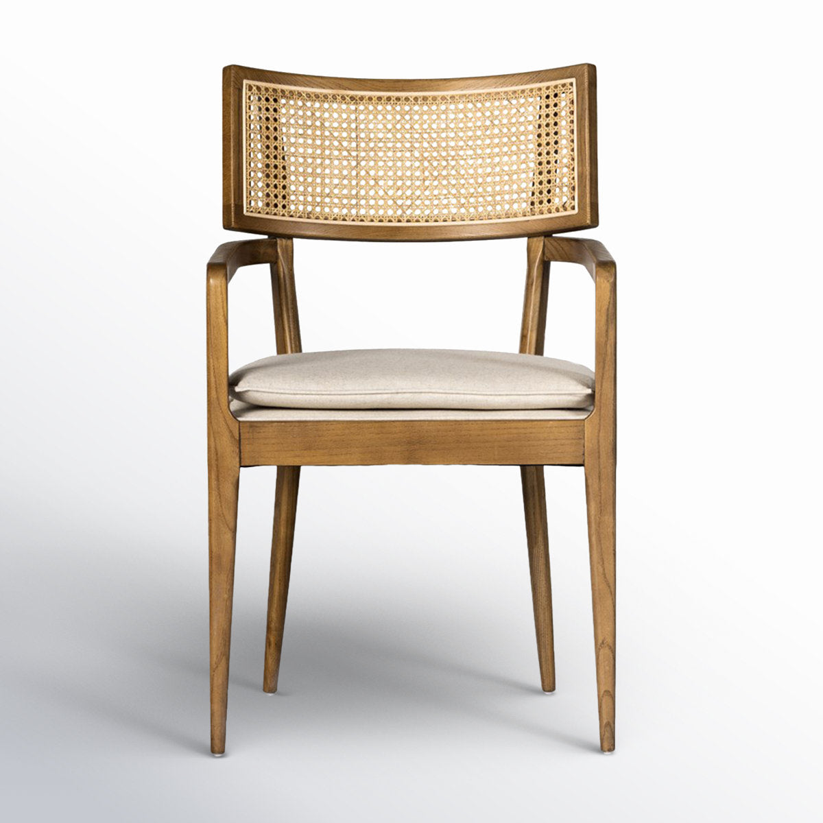 Brett Solid Wood Armchair