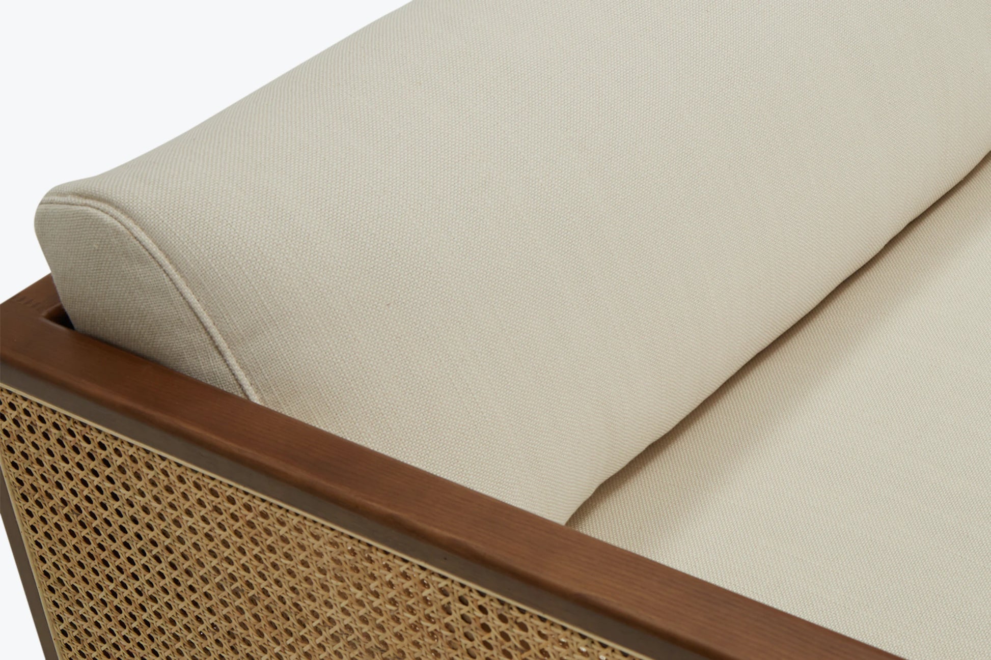 Clea Rattan Sofa for living room