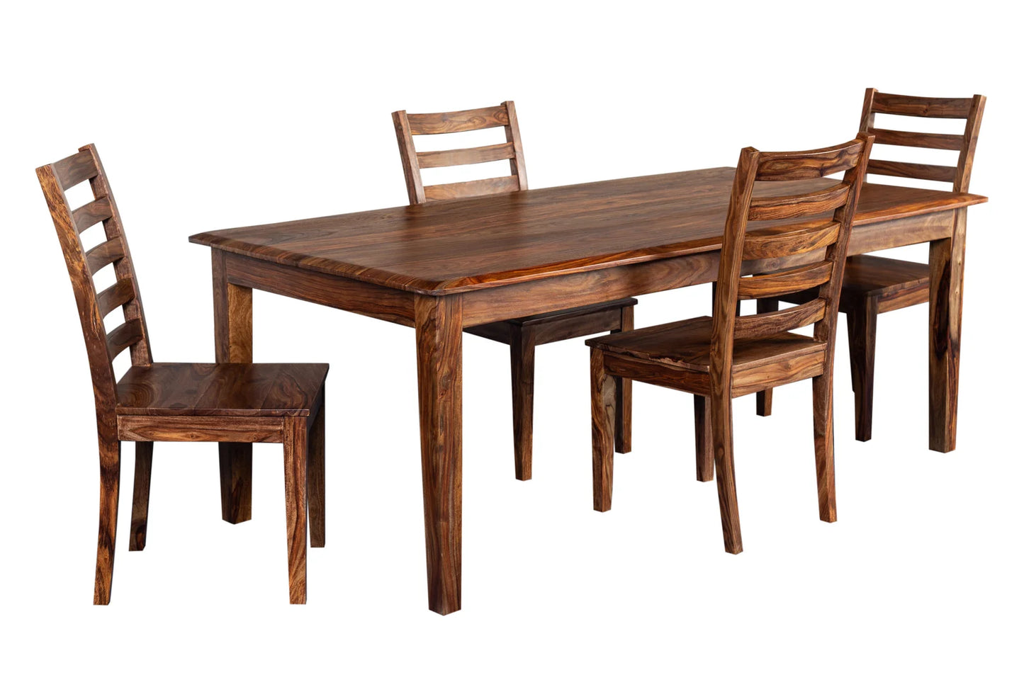 Clermont Sheesham Wood Dining Table & Chair