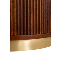 Desmould Mango Wood Accent Table