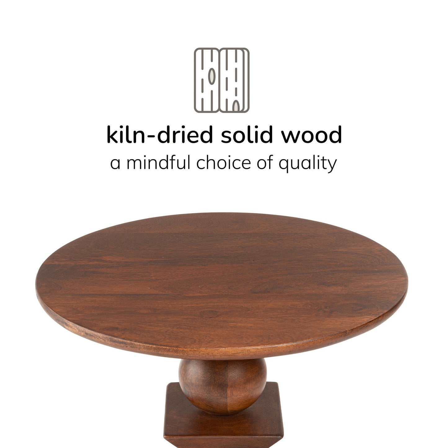 Diana Solid Wood Accent Table