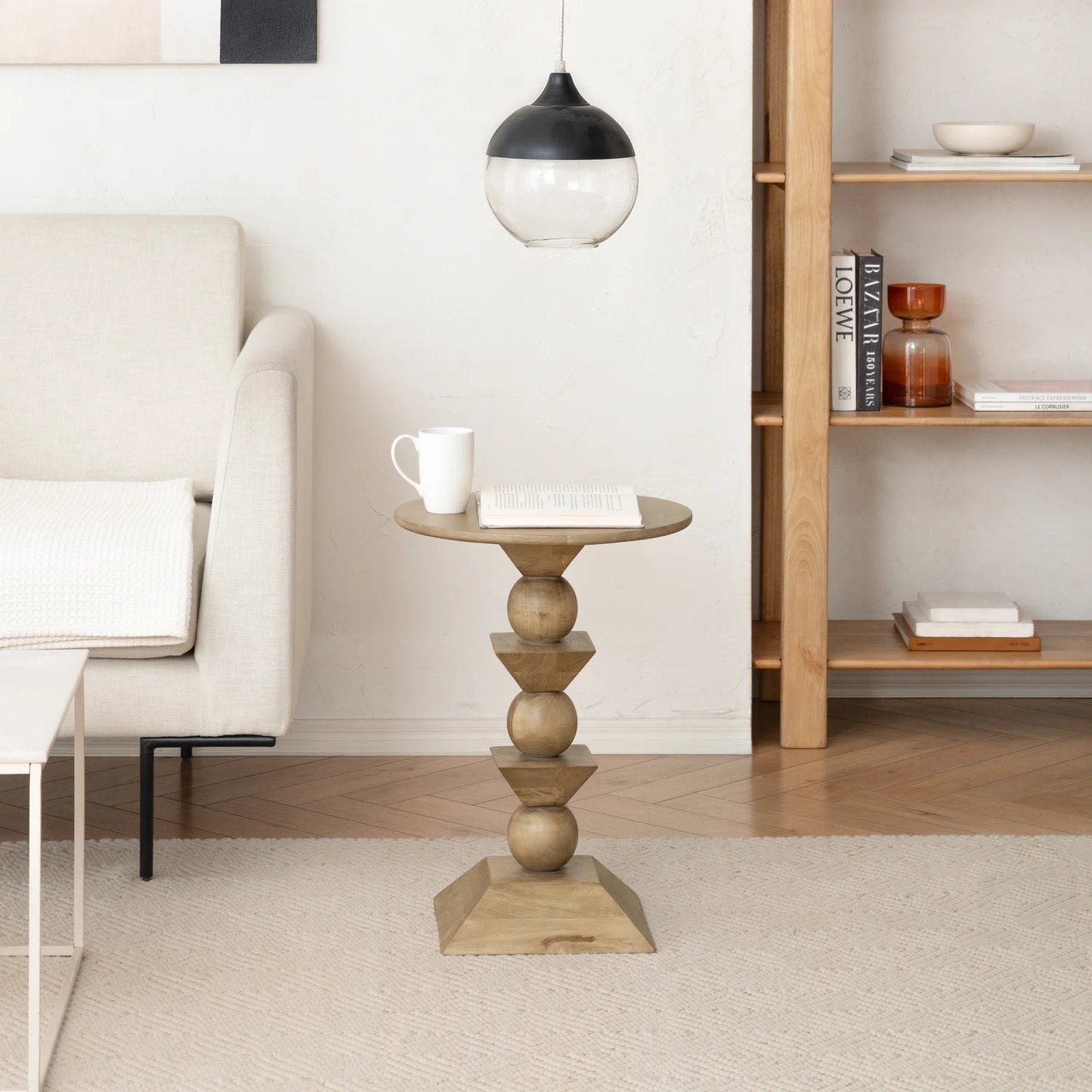 Diana Solid Wood Accent Table
