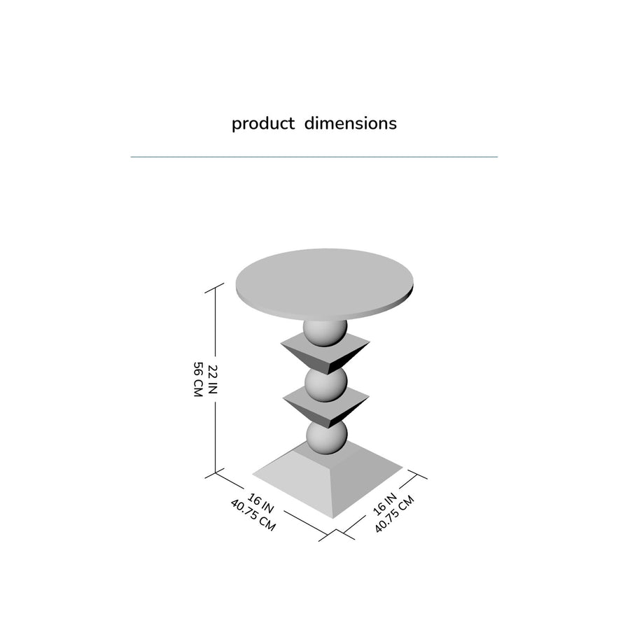 Diana Solid Wood Accent Table