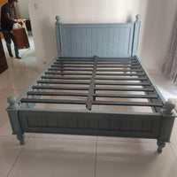 Seaside Solid Wood Bed