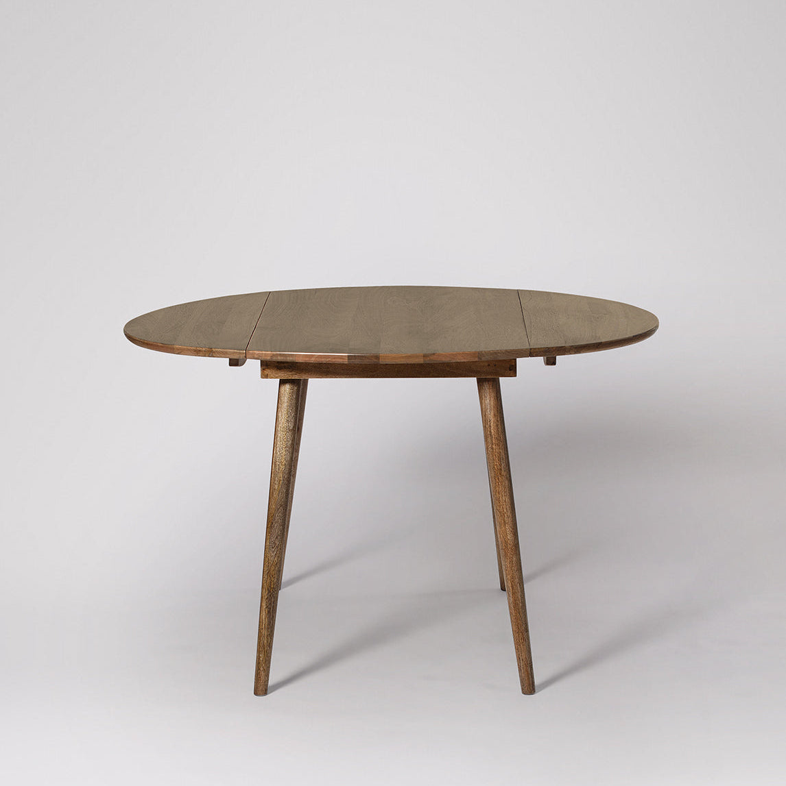 Hanora Round Dining Table - 4 Seater Foldable |Mango Wood | Foldable