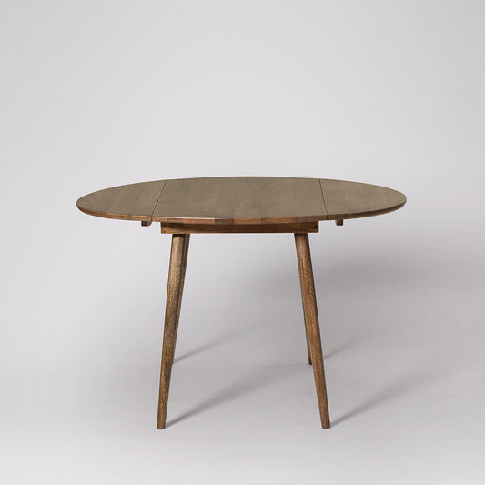Hanora Round Dining Table - 4 Seater Foldable |Mango Wood | Foldable