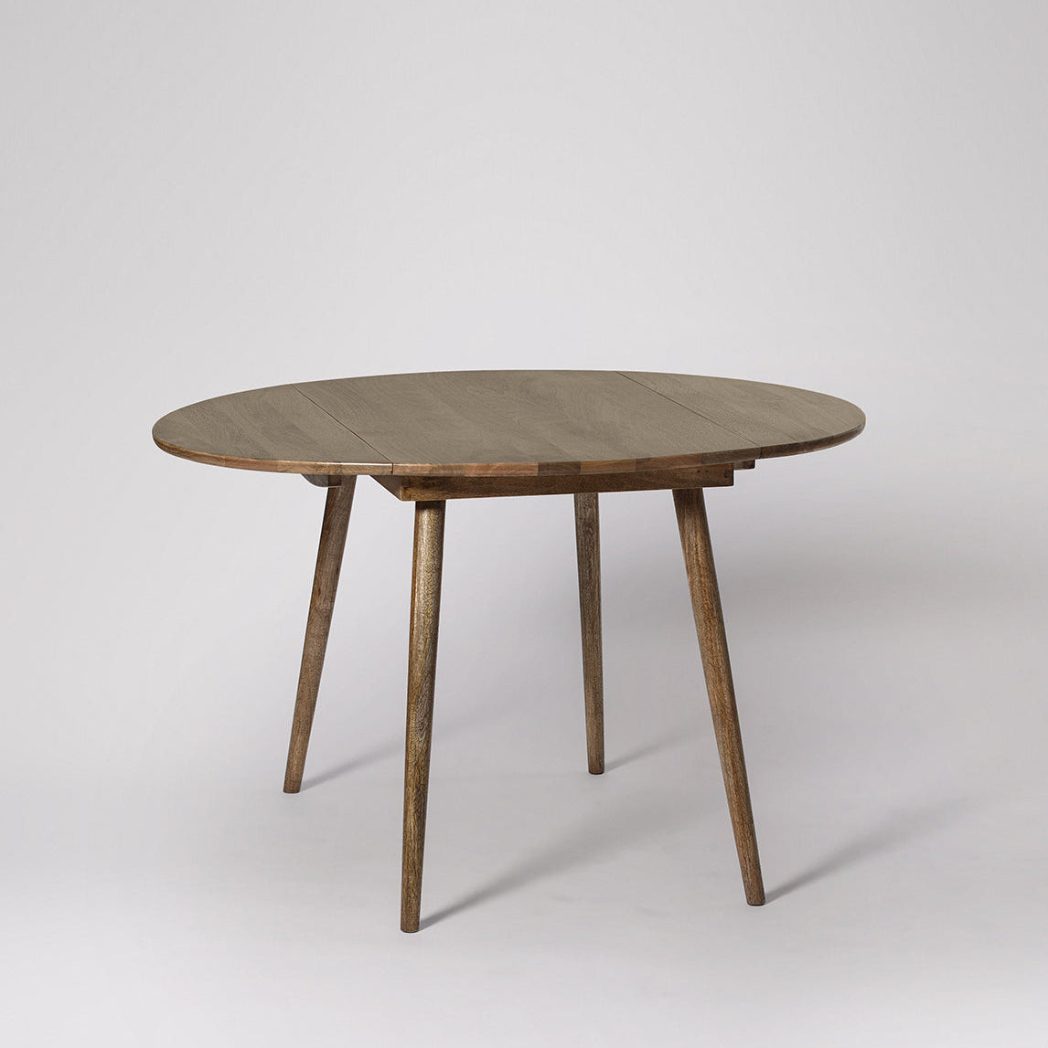 Hanora Round Dining Table - 4 Seater Foldable |Mango Wood | Foldable