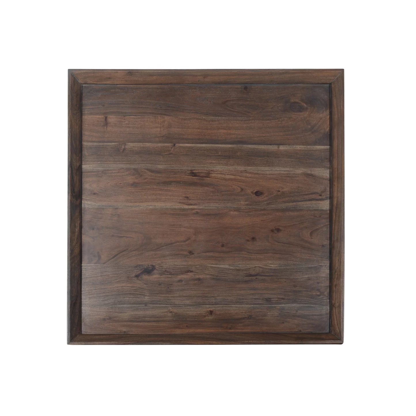 Henry Acacia Wood Coffee Table | Square Top | Polygon Structure