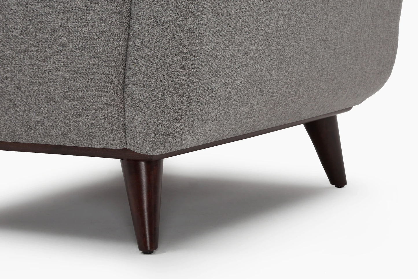 Hughes Armchair For Living Room | Premium Upholstery | Solid Wood Frame