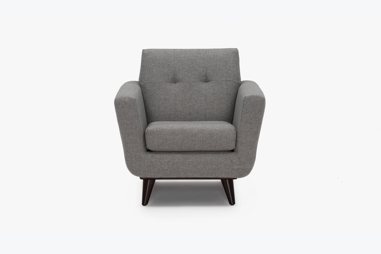 Hughes Armchair For Living Room | Premium Upholstery | Solid Wood Frame