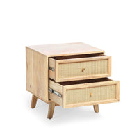 Ikanti Rattan Bedside Table