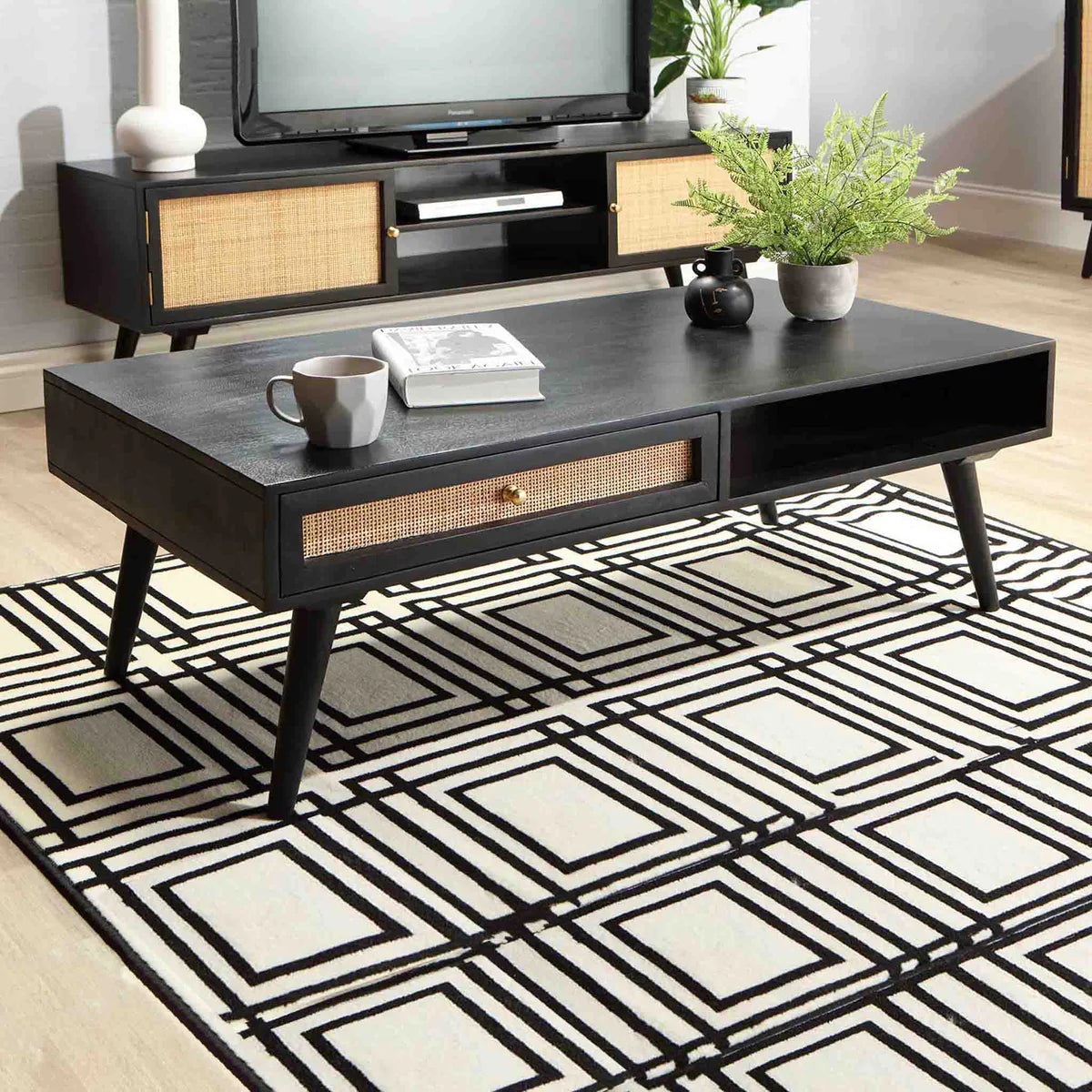 Ikanti Rattan Coffee Table