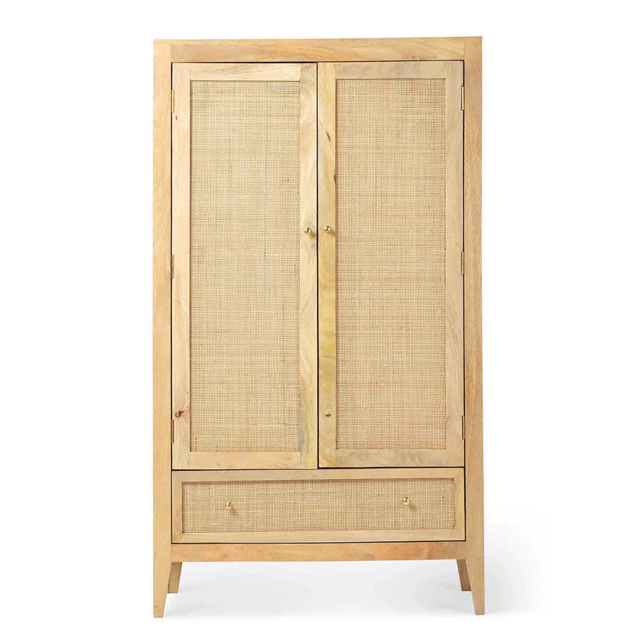 Ikanti Rattan Wardrobe