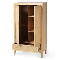 Ikanti Rattan Wardrobe