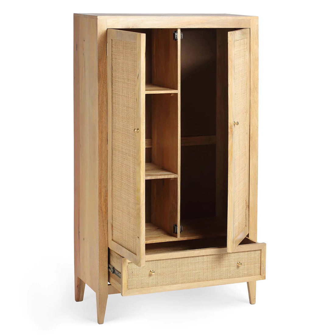 Ikanti Rattan Wardrobe