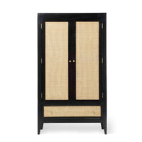 Ikanti Rattan Wardrobe