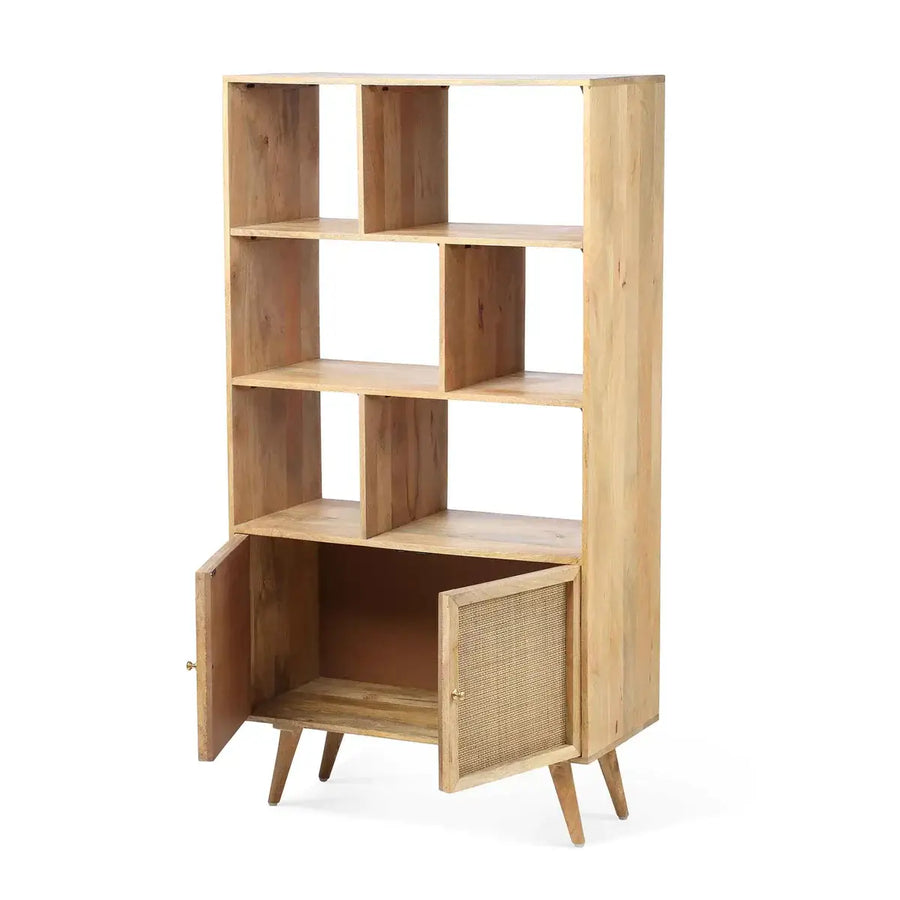 Ikanti Rattan Bookcase