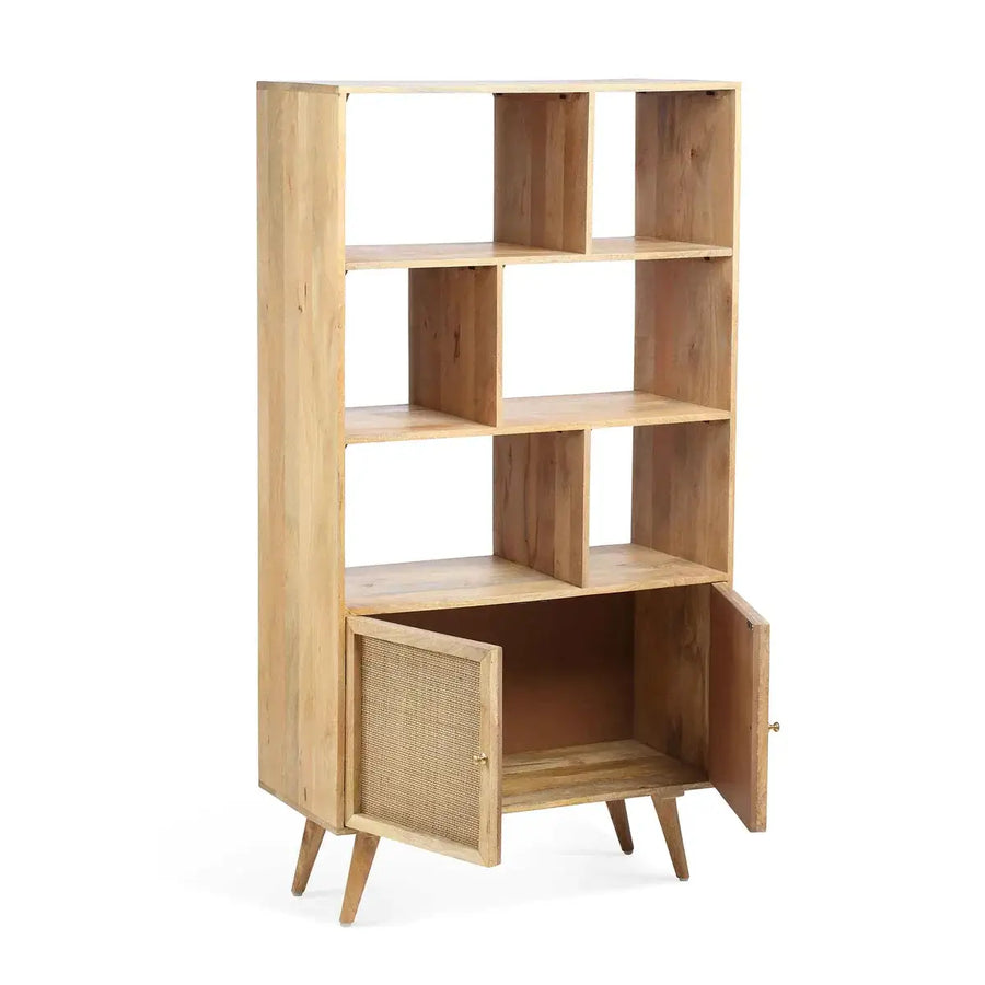 Ikanti Rattan Bookcase