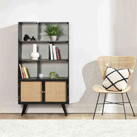 Ikanti Rattan Bookcase